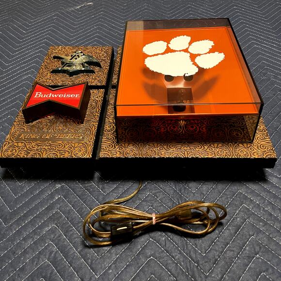 Vntg Anheuser-Busch, Budweiser Wall Sconce Display, Russel S. Kribs, Itm 005-220 - Picture 4 of 7